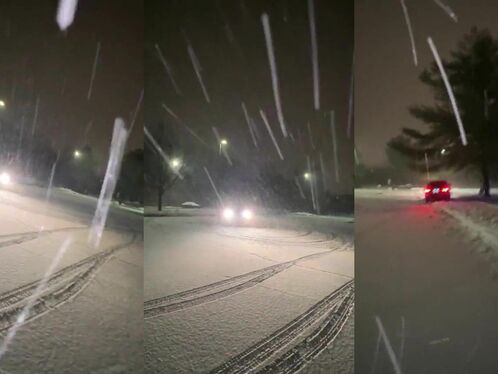 My Friend Wanted Me To Film Him Drifting In The Snow