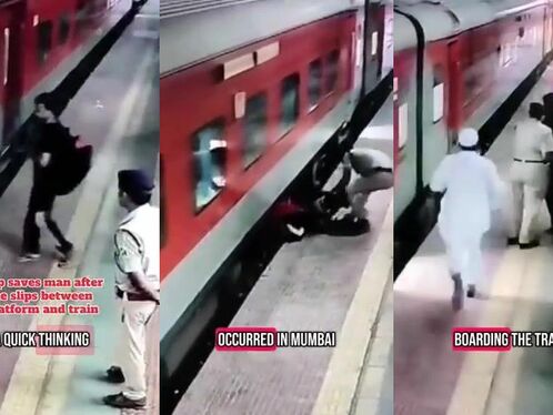 Man Rescued By Police