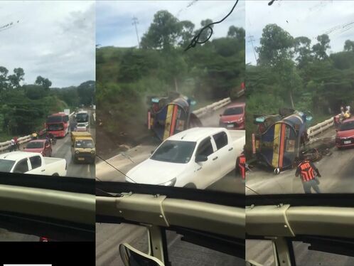 Molasses Truck Accident