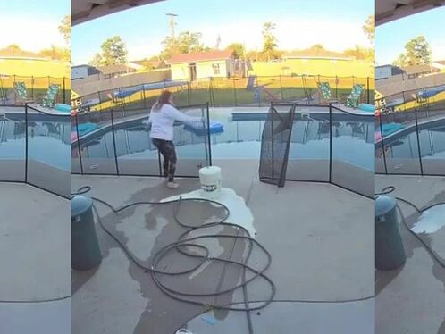 Trying To Clean Your Pool, Ignoring Chemical Dangers