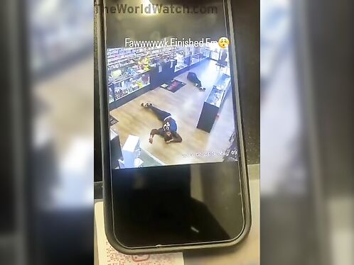 Watch The Customers At The Counter. Eliminate These Two Threats Quickly