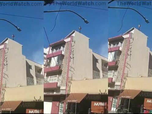 Mentally Ill Man Jumps To Death, Both Legs Broken