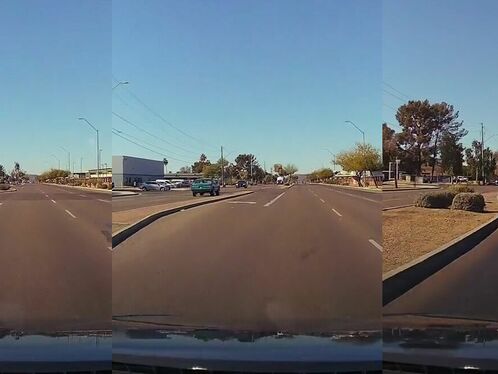 They Didn't Have Room To Turn In Front Of Me, So They Drove