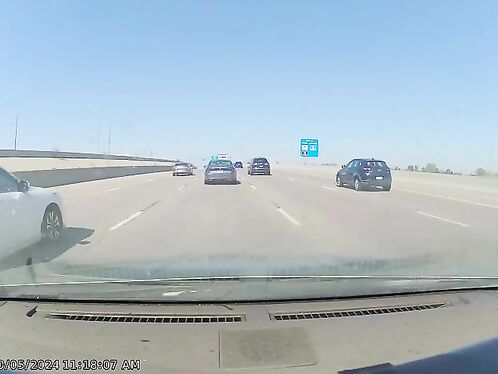Man drives wrong way on highway for miles