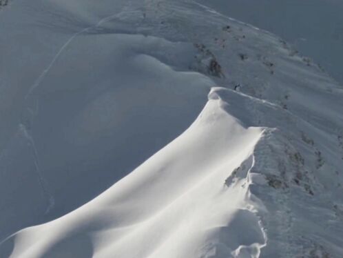 Accidentally Surfing An Avalanche