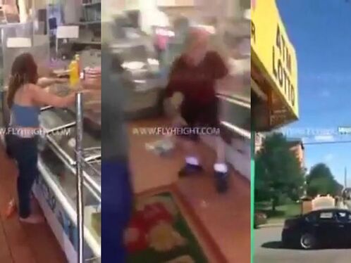 A Woman Immediately Regretted Threatening A Store Owner