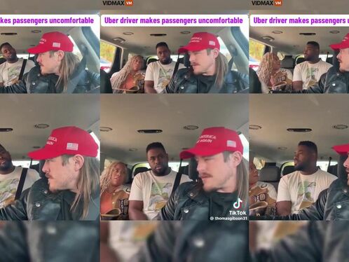 Black Couple Asks Uber Driver To Take Off His MAGA Hat