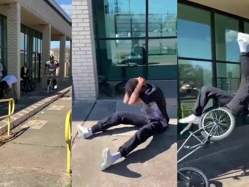 The Handlebars Failed At The Most Inopportune Moment