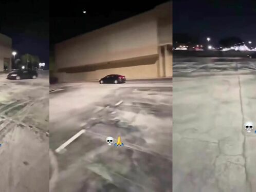 Filming Car Drifting