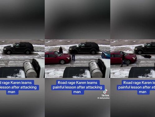 Road Rage Karen Discovers