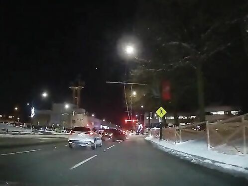 Changing Lanes Just To Stop At A Red Light