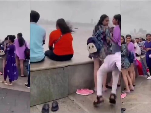 This Seductive Devil Tries To Impress Some Girls