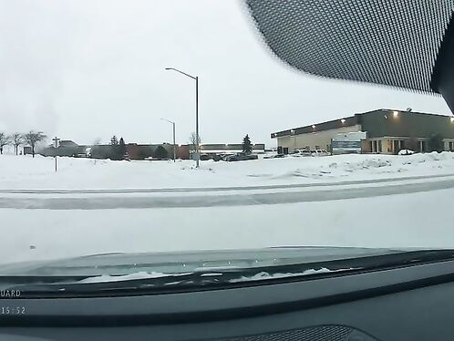 I Stopped At The Intersection And The Lady Didn't See Me