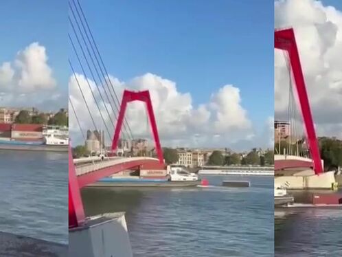 Container Ship Bridge Clearance Height Assessment Error