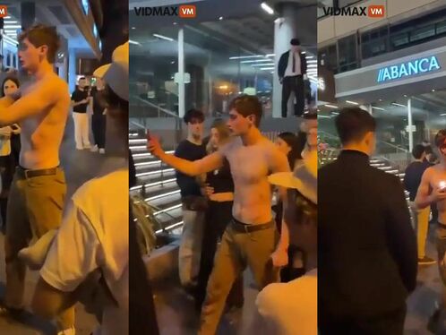 Man Hits Wrong Passerby