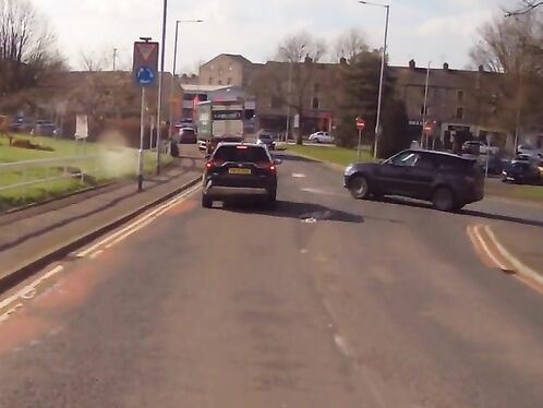 Give Way To The Right At The Roundabout