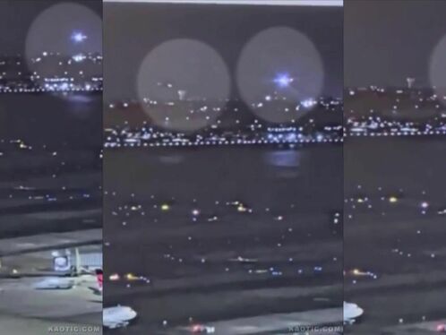 Plane And Helicopter Collide Over Washington