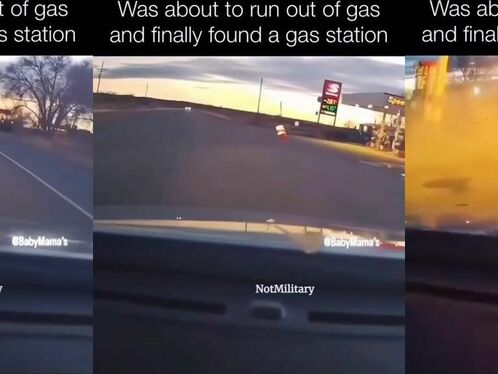 Finally I Found A Gas Station