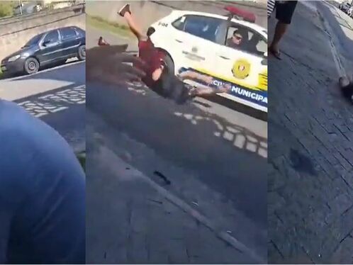 Brazilian Traffic Policeman Arrested