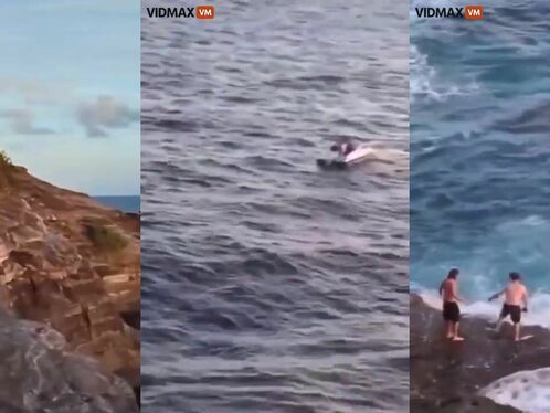 Tragic Video Shows Man Jumping To His Death From Hawaii Cliff