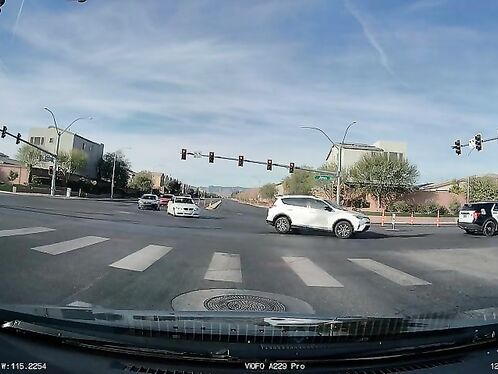 I Watched The Officer Turn Around.