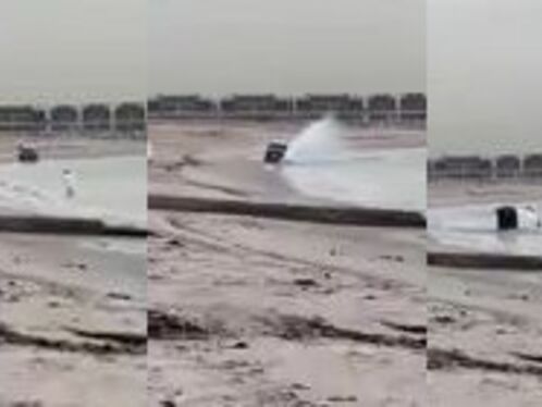 Driving A Box Through Water Isn't Particularly Smart
