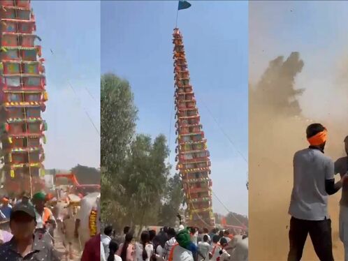 Get A Close Look At The Tallest Fallen Chariot