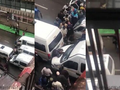 The Man Stole A Mobile Phone From The Bad Guys