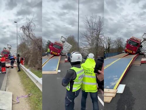 Move The Giant Cauldron Across The Bridge