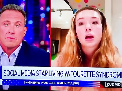 Girl With Tourette Syndrome Interviewed By News