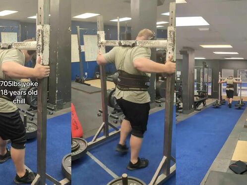 Is It Okay To Run 9 Meters Carrying 328 Kg?