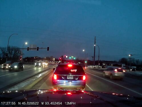 Truck With Road Sign
