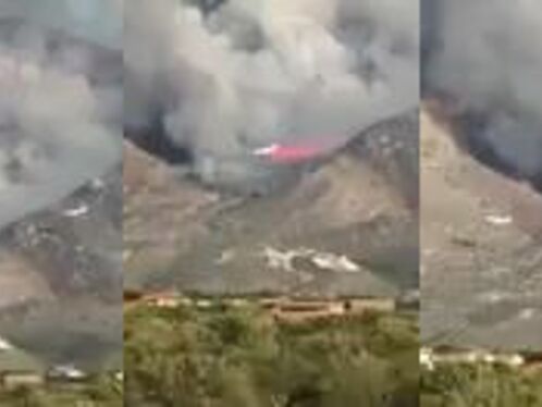 Impressive Pilot Drops Fire Retardant