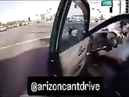 Biker Just Wanted To Share Information