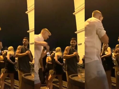 I Hit My Friend's Arm