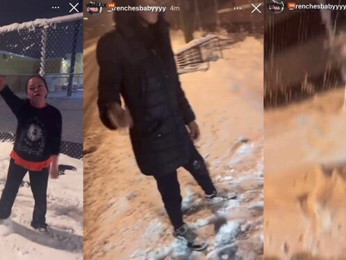 Horrific Non-human Terrorizes And Attacks A Homeless Asian Woman