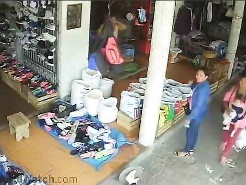 The World's Dumbest Thief Mistook A Model For A Real Person