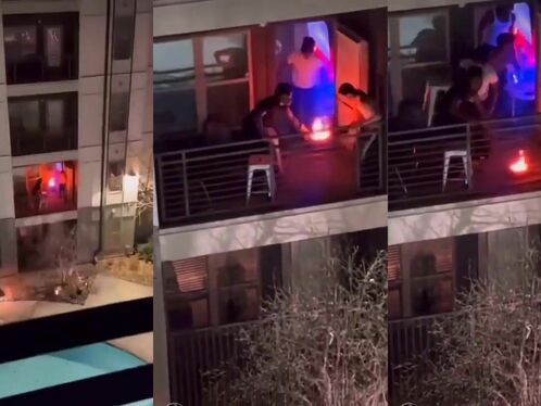 Igniting A Grease Fire