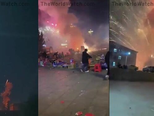 Chinese Fireworks. Wait And See.