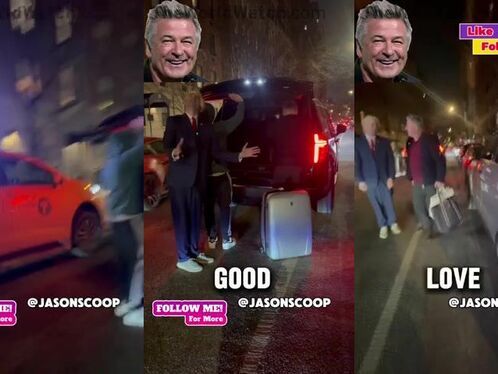 Alec Baldwin Threatens Trump Impersonator With Death