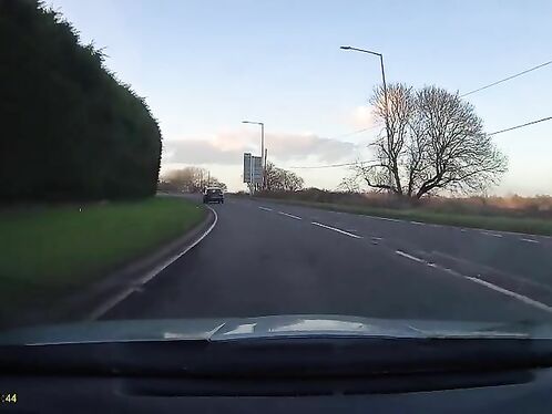 A Cyclist Nearly Died