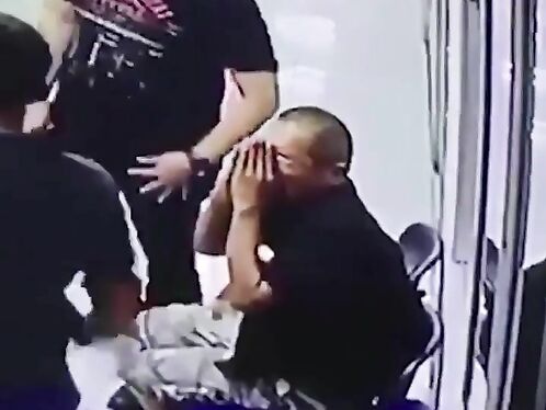 Desperate Man Walks Into Police Station