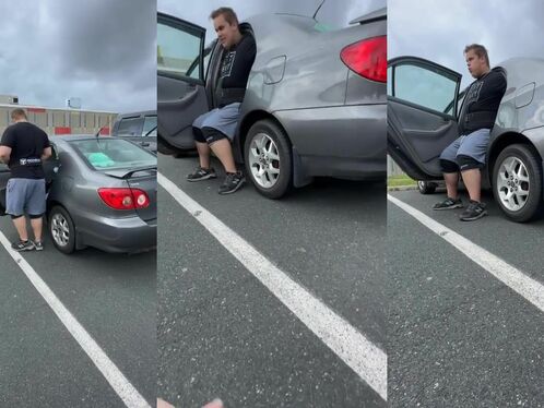 I Picked Up My Friend's Car From The School Parking Lot