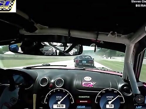 Spec Miata Race Car Accident, Both Drivers Safe