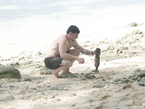 Throwing WWII Bombs With Rocks