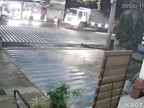 Man Hit By SUV, Then Run Over By Truck