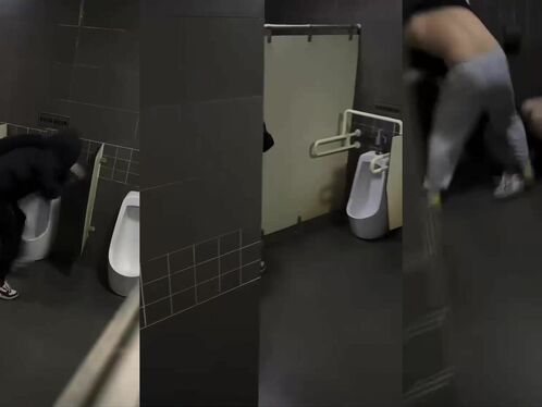 The Poor Guy Got Caught Up In A Fight