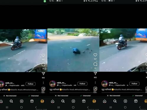 Truck Driver's Bicycle Hit