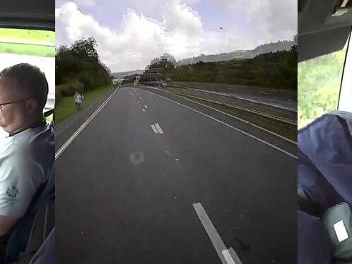 Truck Driver Distracted By Phone Collides With Parked Car