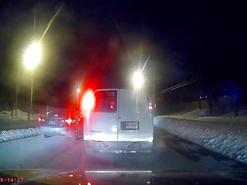 This Guy Cut Off The Turn Lane To Get Through The Construction Zone